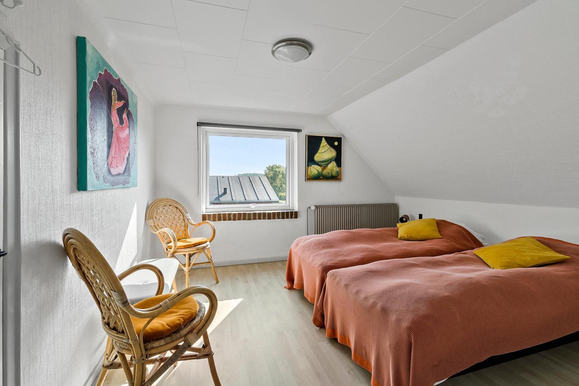 Logi I Hus Med Kunst Og Have Bed and Breakfast Vestervig Εξωτερικό φωτογραφία